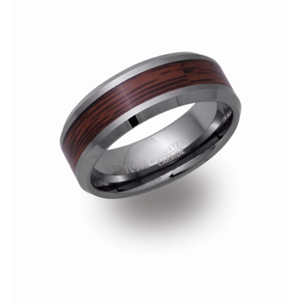 Unique Tungsten Carbide Ring Men Gift - Tophatter Daily Deals