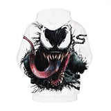 Unisex 3D Pattern Venom Printed Hoodies Men's Outerwear - Tophatter Daily Deals