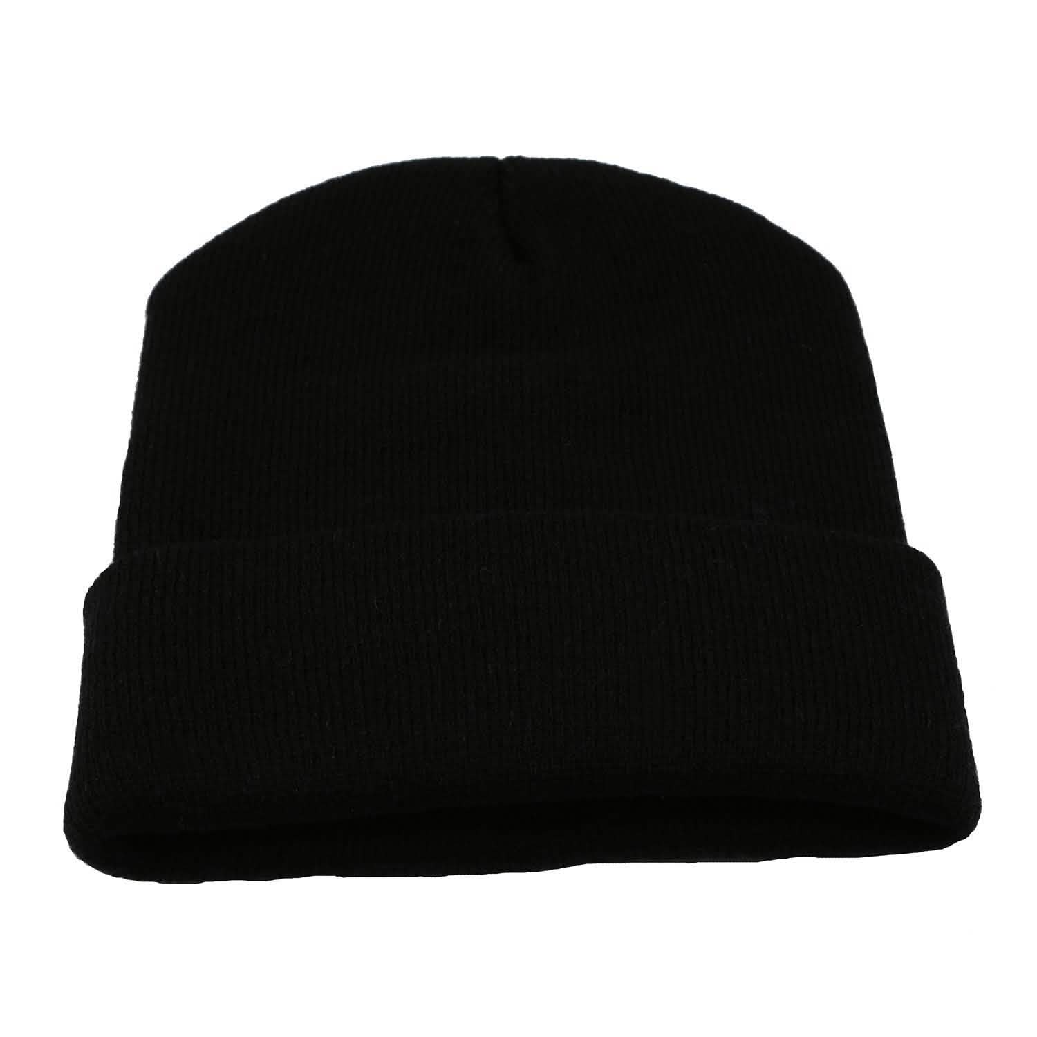 Unisex 5 LED Knitted Beanie Winter Warm Hat Hats - Tophatter Daily Deals