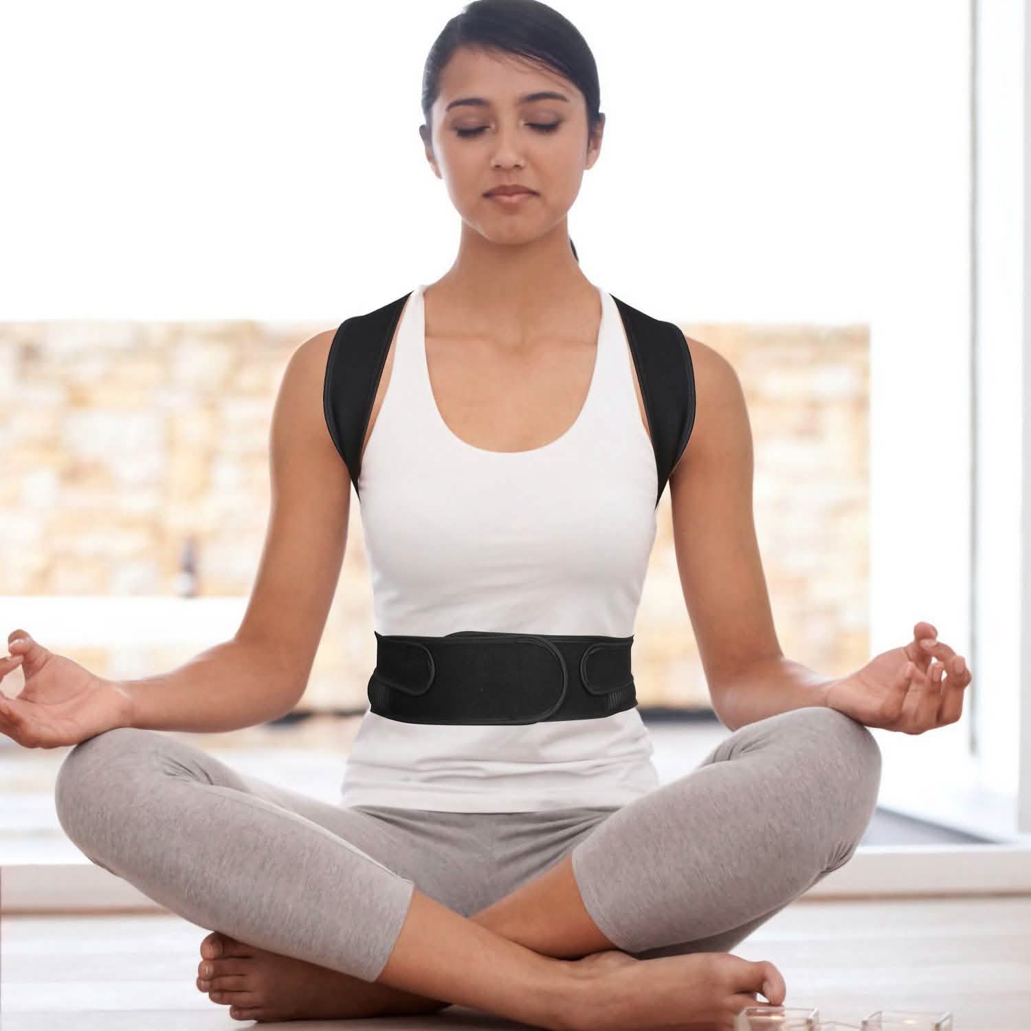 Unisex Back Posture Corrector Health & Wellness - Tophatter Daily Deals