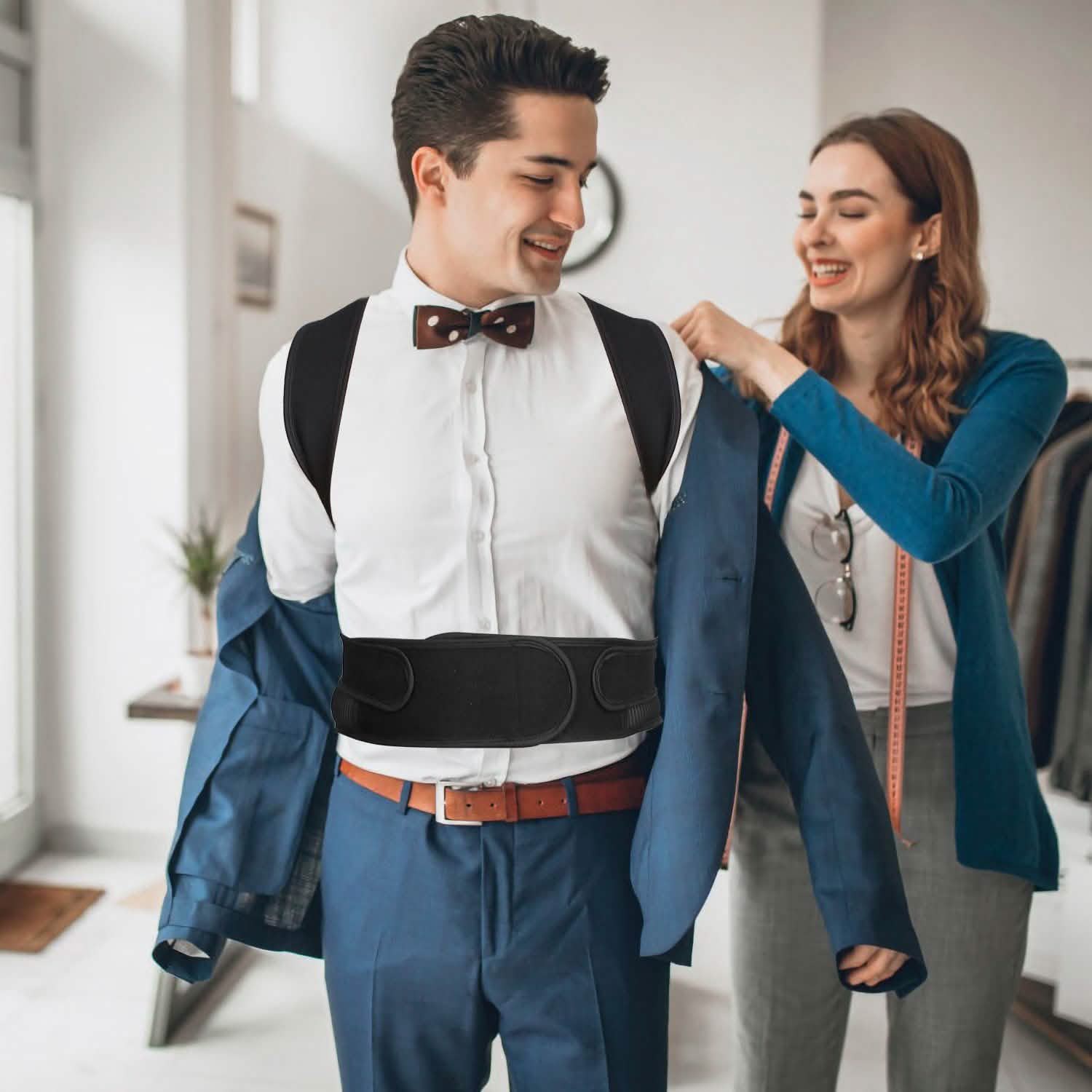 Unisex Back Posture Corrector Health & Wellness - Tophatter Daily Deals