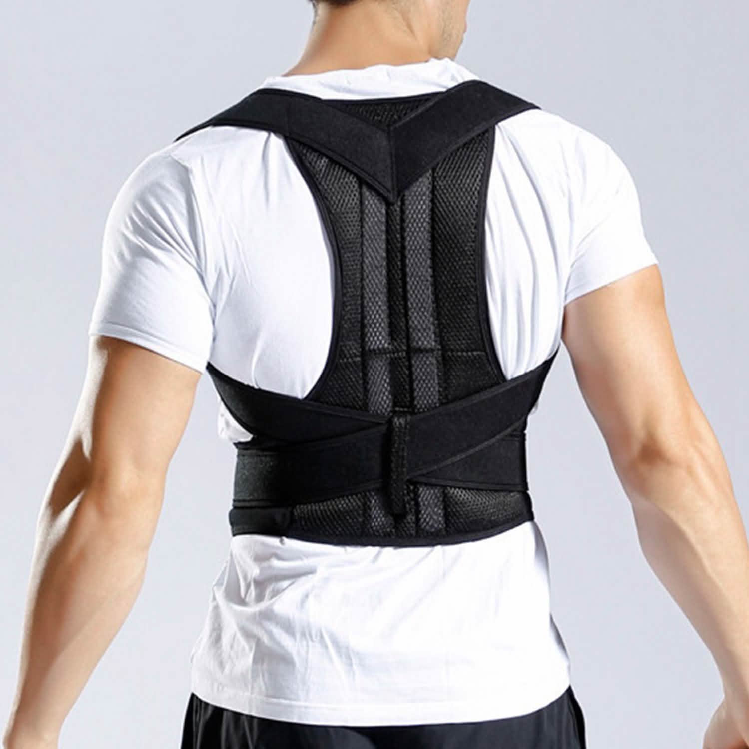 Unisex Back Posture Corrector Health & Wellness - Tophatter Daily Deals