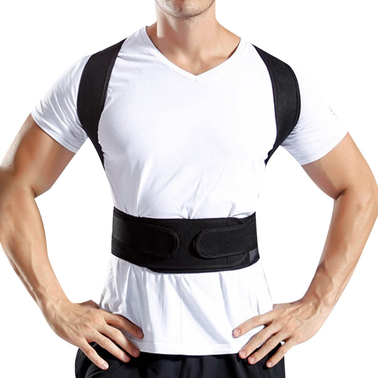Unisex Back Posture Corrector Health & Wellness - Tophatter Daily Deals