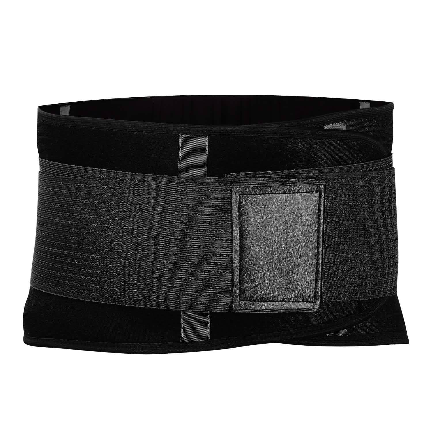Unisex Back Support Belt Black Health & Wellness - Tophatter Daily Deals