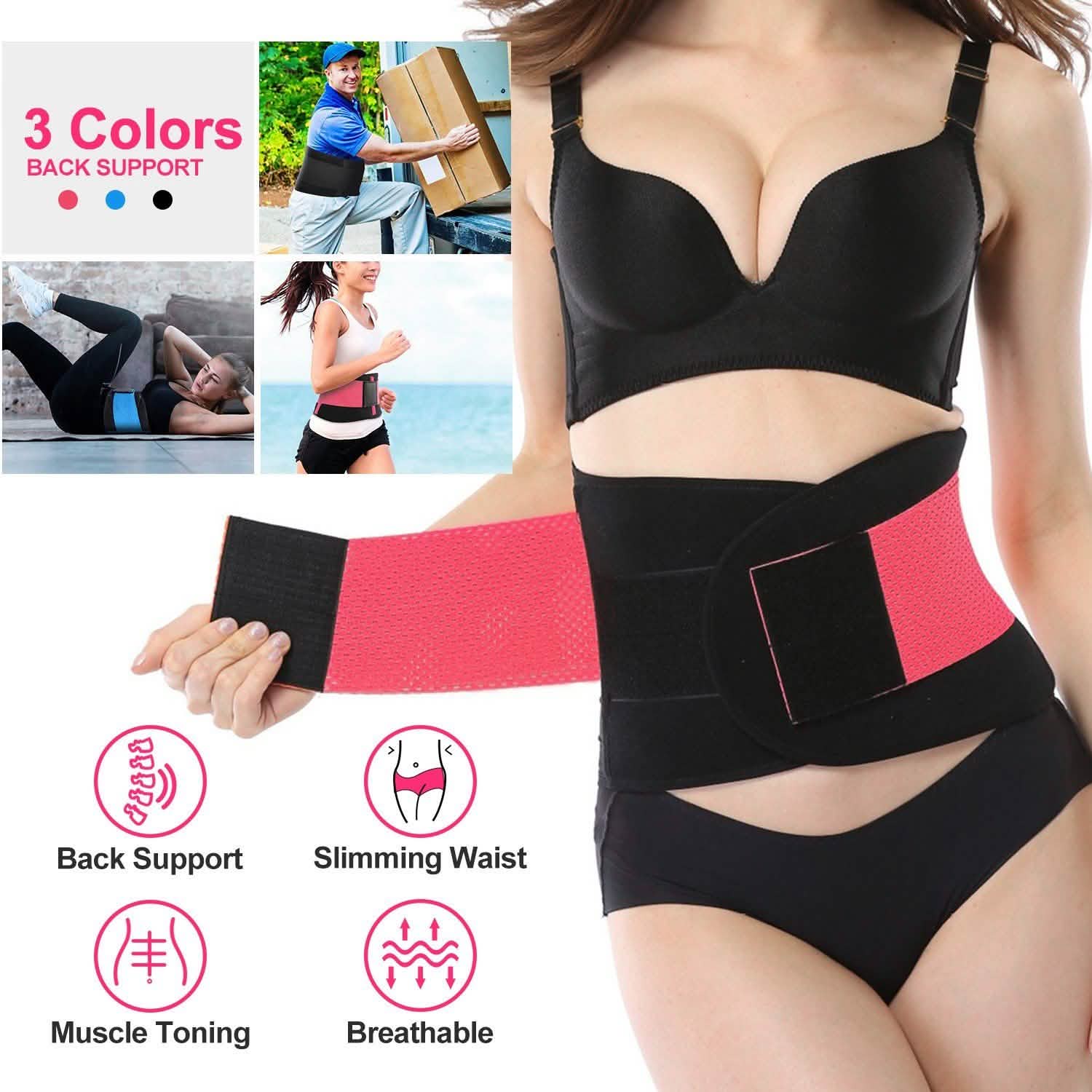 Unisex Back Support Belt Health & Wellness - Tophatter Daily Deals