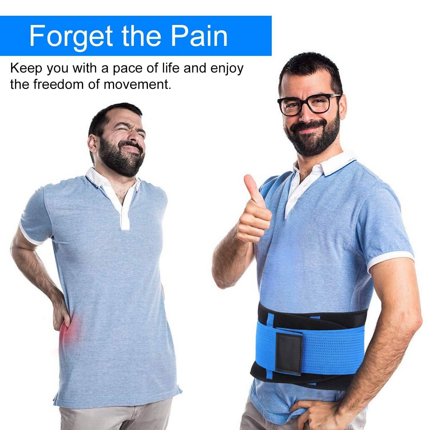 Unisex Back Support Belt Health & Wellness - Tophatter Daily Deals