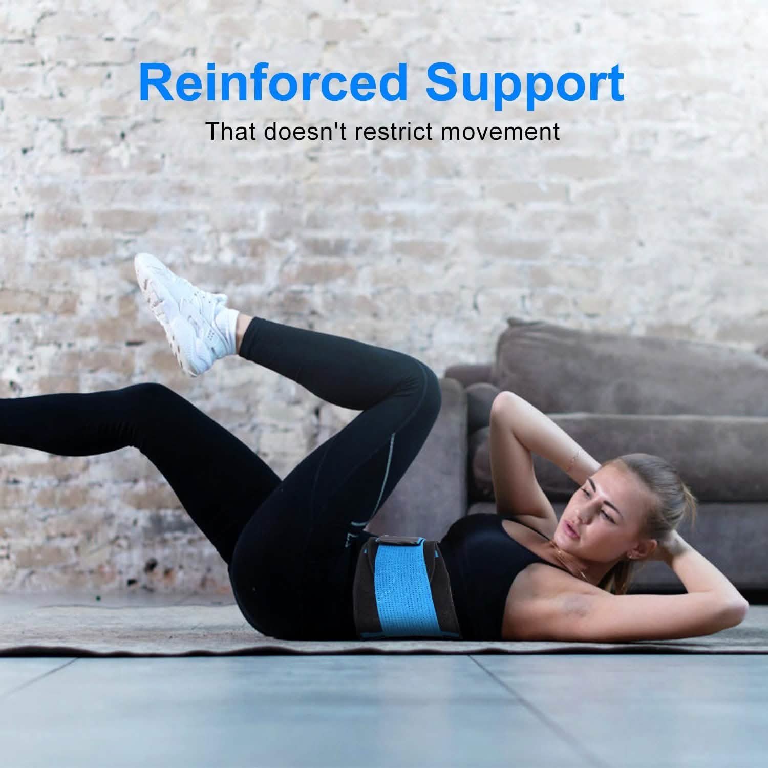 Unisex Back Support Belt Health & Wellness - Tophatter Daily Deals