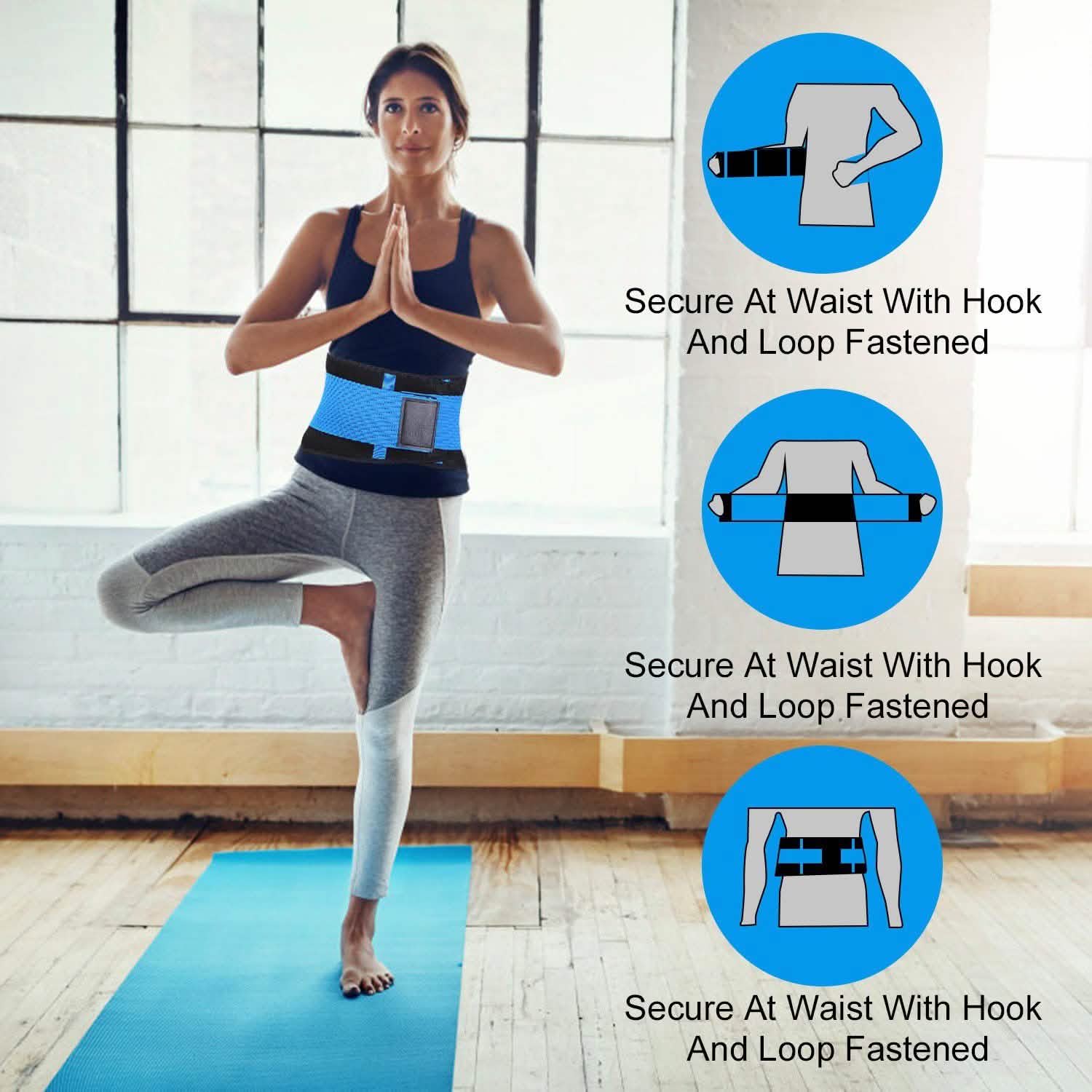 Unisex Back Support Belt Health & Wellness - Tophatter Daily Deals