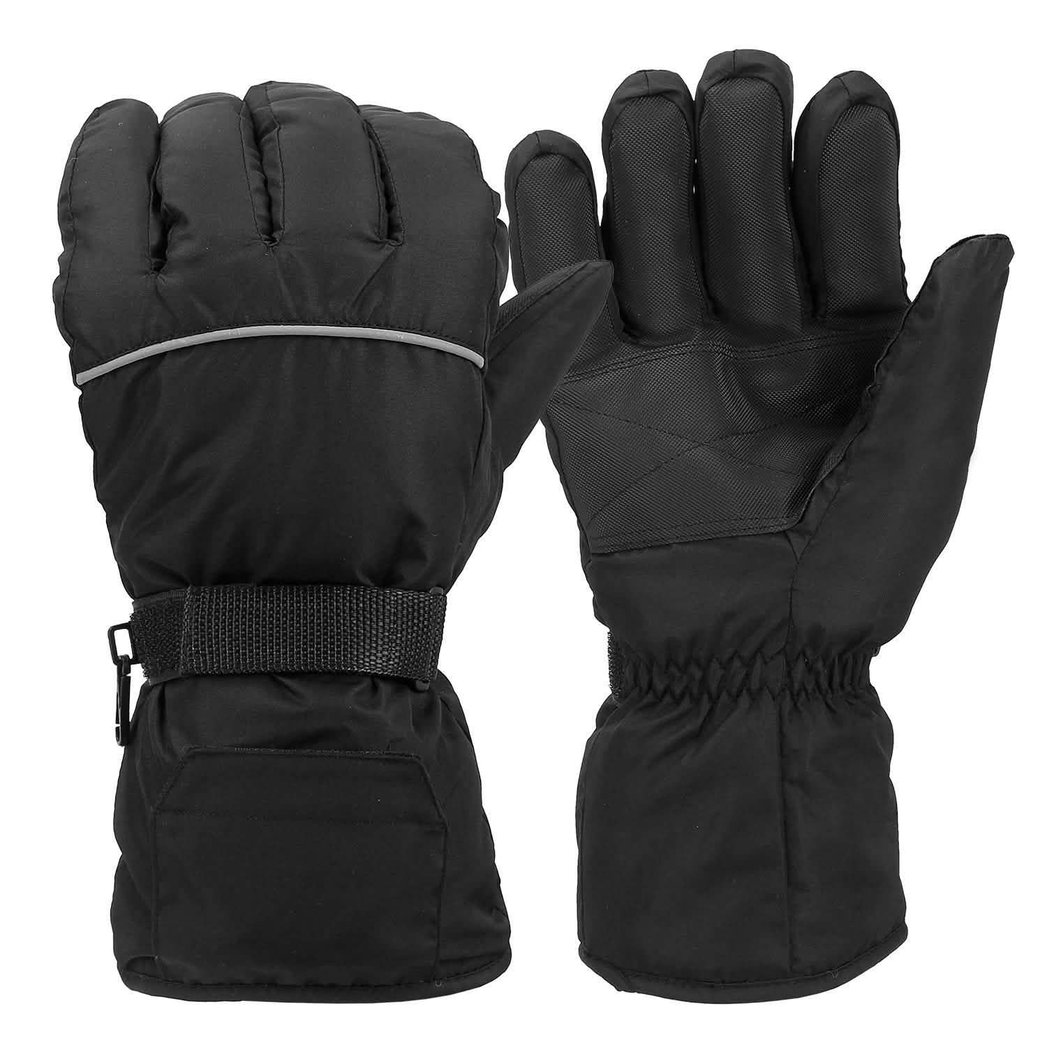 Unisex Battery Powered Heated Waterproof Gloves Outdoor Recreation - Tophatter Daily Deals