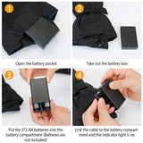 Unisex Battery Powered Heated Waterproof Gloves Outdoor Recreation - Tophatter Daily Deals