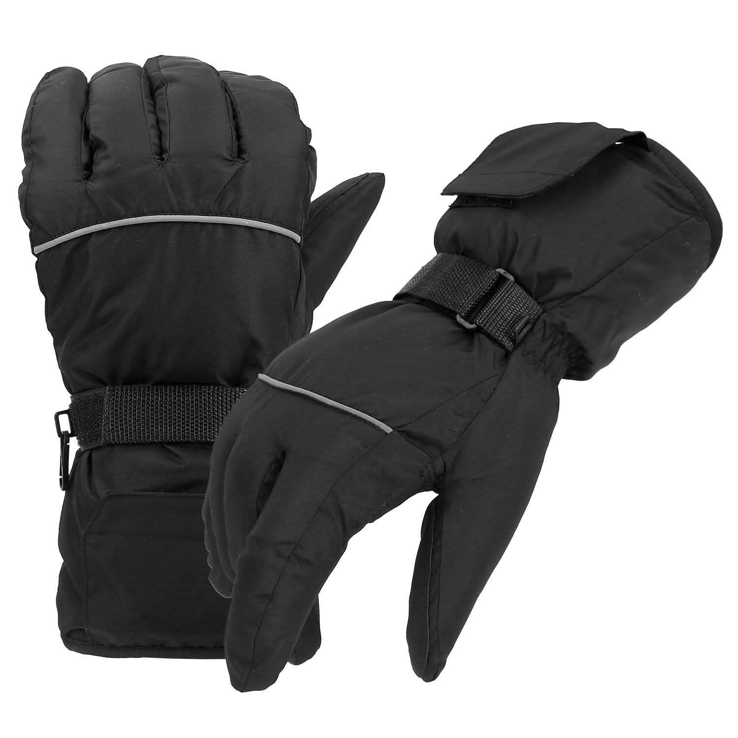 Unisex Battery Powered Heated Waterproof Gloves Outdoor Recreation - Tophatter Daily Deals