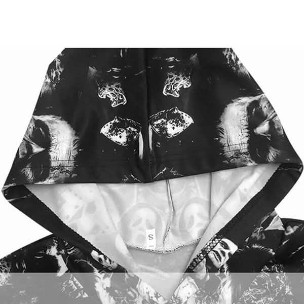 Unisex Characters Skull 3D Printed Hoodies Men's Outerwear - Tophatter Daily Deals