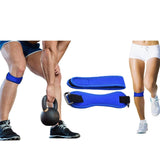 Unisex Compression Pain Relief And Recovery Patella Knee Strap Blue Outdoor Recreation - Tophatter Daily Deals