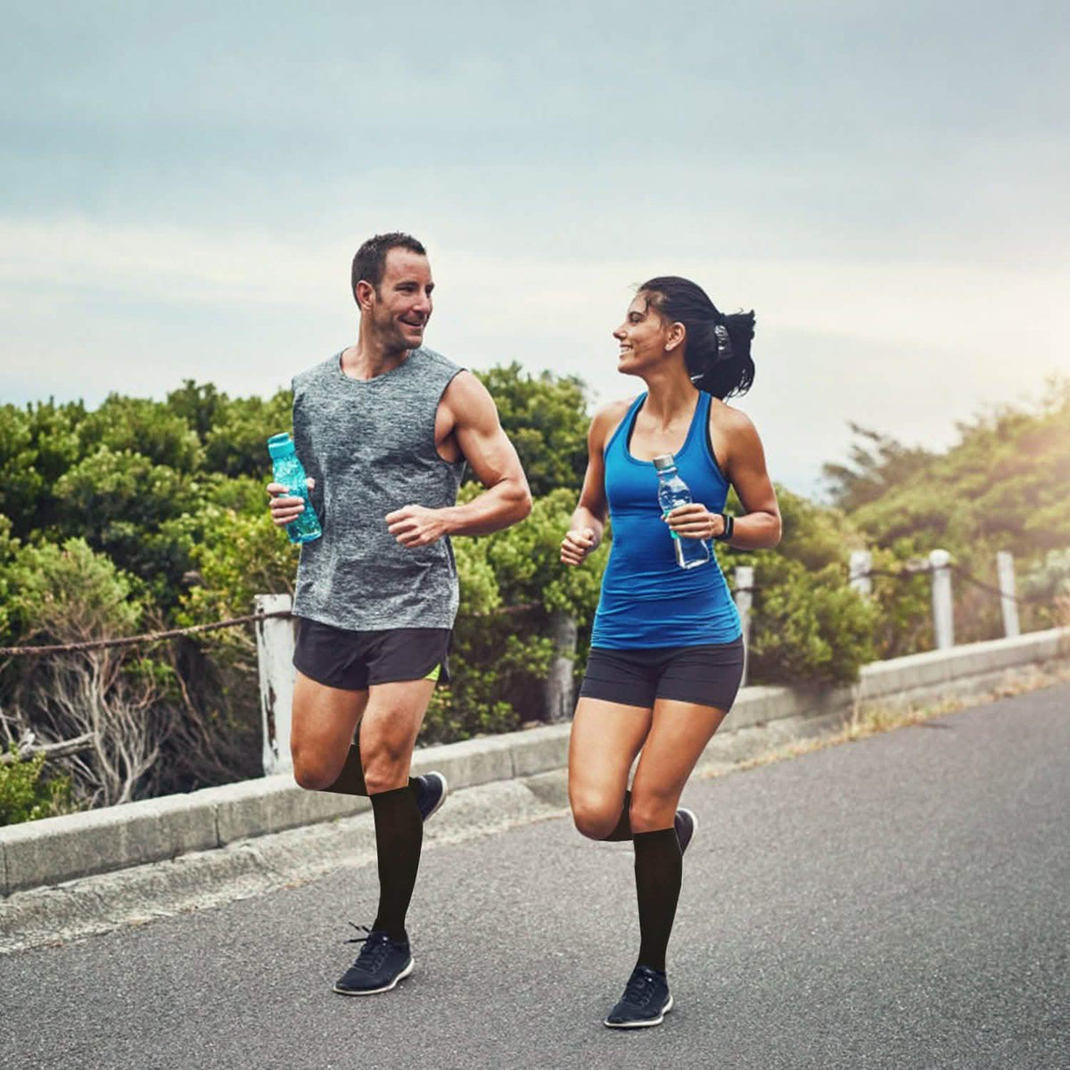 Unisex Copper Compression Socks Health & Wellness - Tophatter Daily Deals