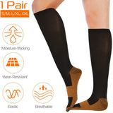 Unisex Copper Compression Socks Health & Wellness - Tophatter Daily Deals