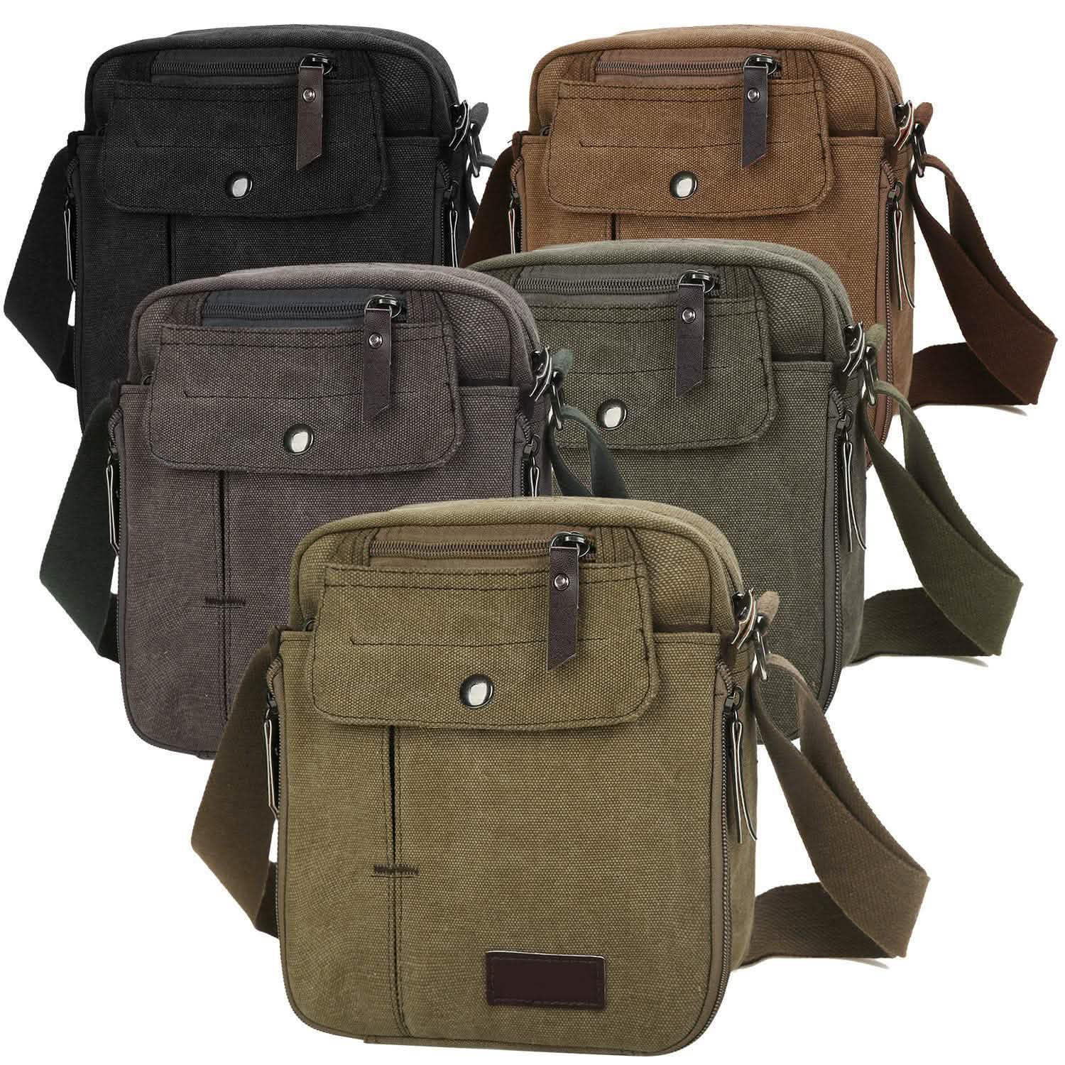 Unisex Crossbody Bags Canvas Handbags & Wallets - Tophatter Daily Deals