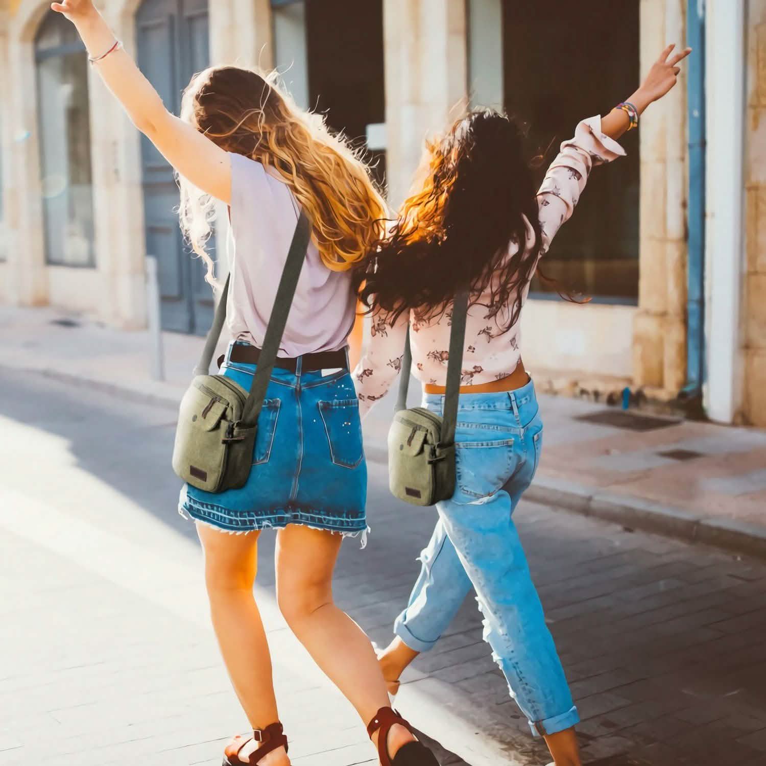 Unisex Crossbody Bags Canvas Handbags & Wallets - Tophatter Daily Deals