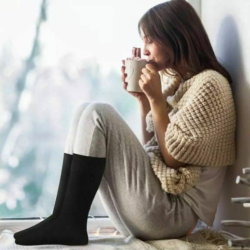 Unisex Electric Heated Socks - Rechargeable Outdoor Recreation - Tophatter Daily Deals