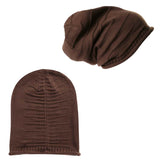 Unisex Knit Beanie Slouchy Baggy Hat Hats - Tophatter Daily Deals