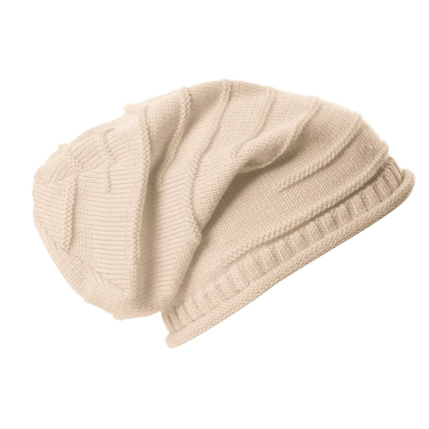 Unisex Knit Beanie Slouchy Baggy Hat Hats - Tophatter Daily Deals