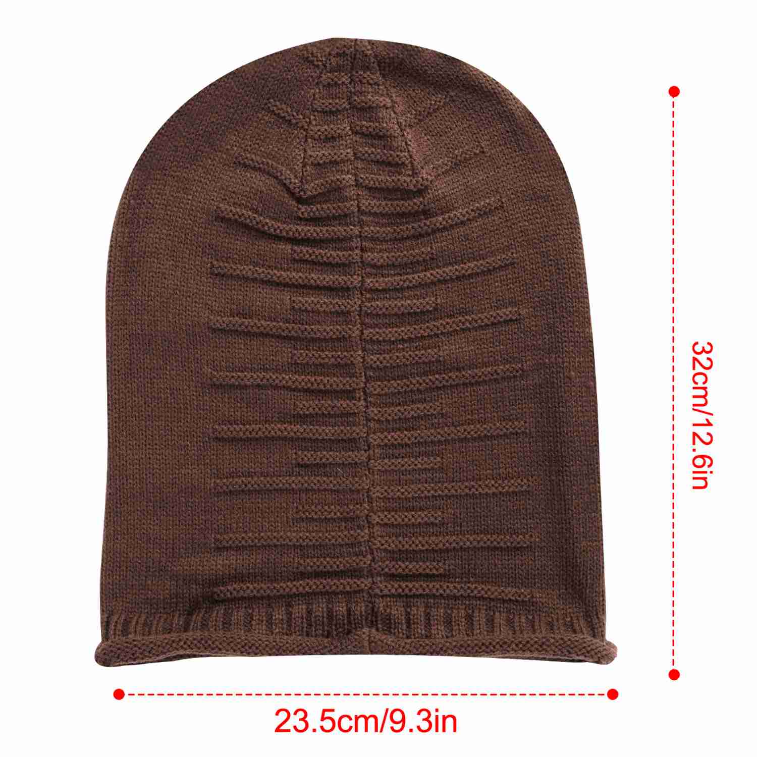 Unisex Knit Beanie Slouchy Baggy Hat Hats - Tophatter Daily Deals