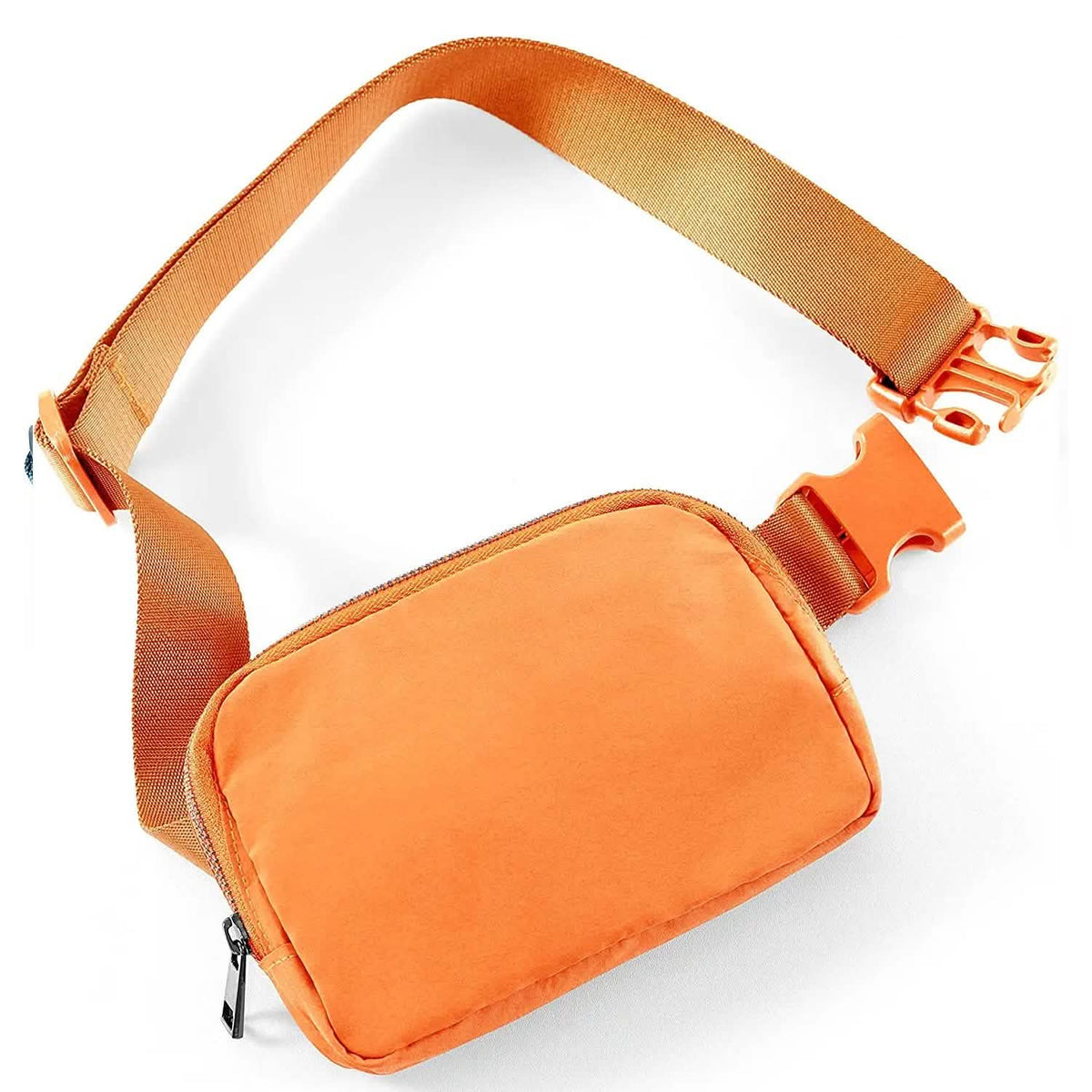 Unisex Mini Belt Bag with Adjustable Straps Small Belt Bag Orange Handbags & Wallets - Tophatter Daily Deals