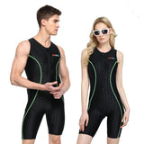Unisex one-piece professional sports competition swimsuits Swimwear - Tophatter Daily Deals