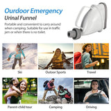 Unisex Potty Pee Funnel Adult Emergency Urinal Device Outdoor Recreation - Tophatter Daily Deals