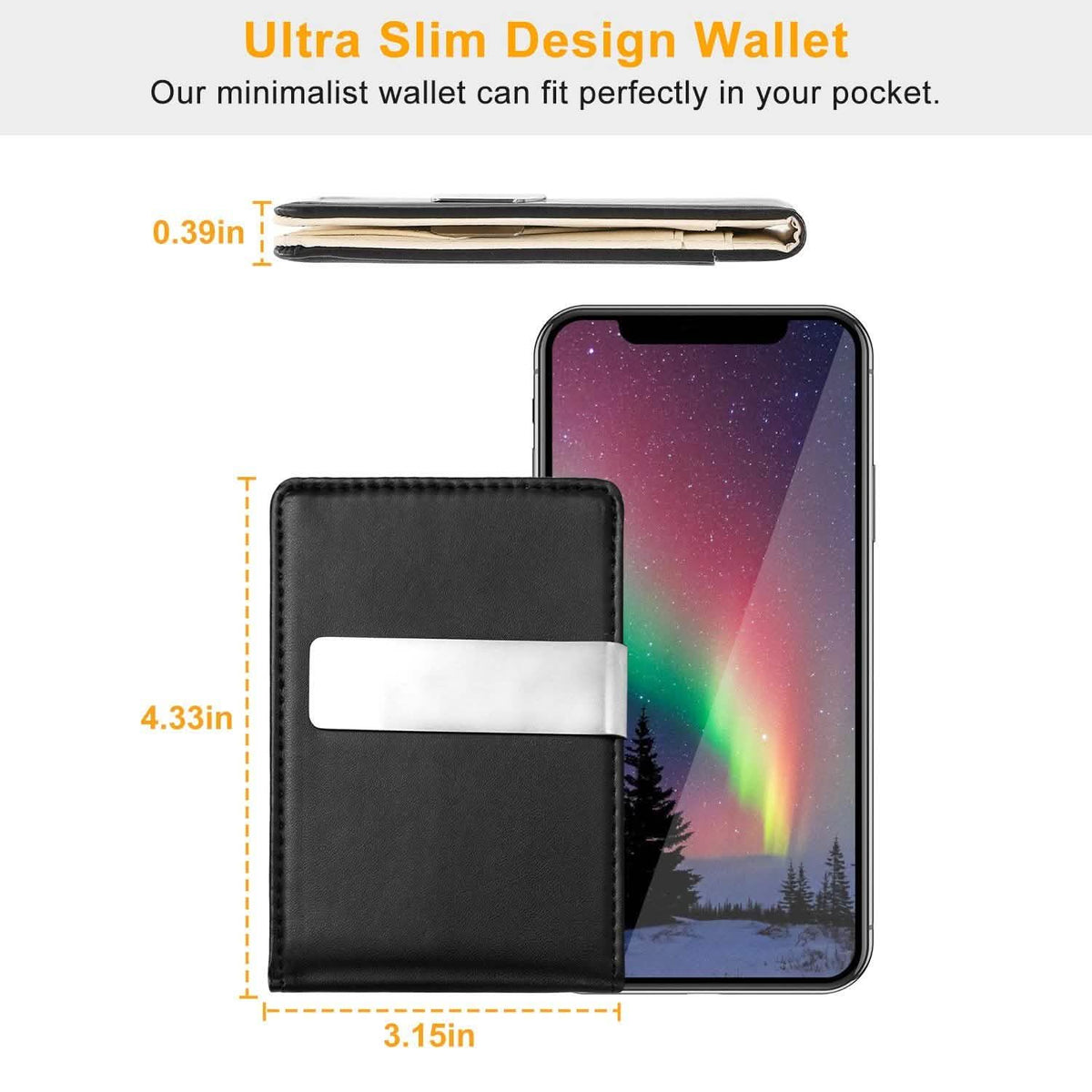 Unisex PU Leather Wallet RFID Blocking Handbags & Wallets - Tophatter Daily Deals