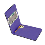 Unisex PU Leather Wallet RFID Blocking Purple Handbags & Wallets - Tophatter Daily Deals
