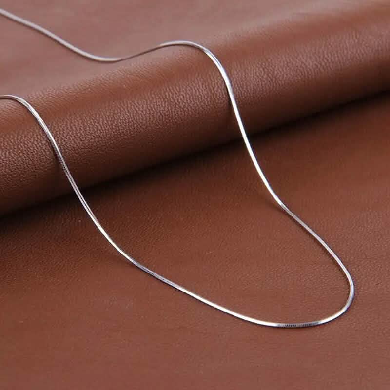 Unisex Snake Chain Necklace Necklaces - Tophatter Daily Deals