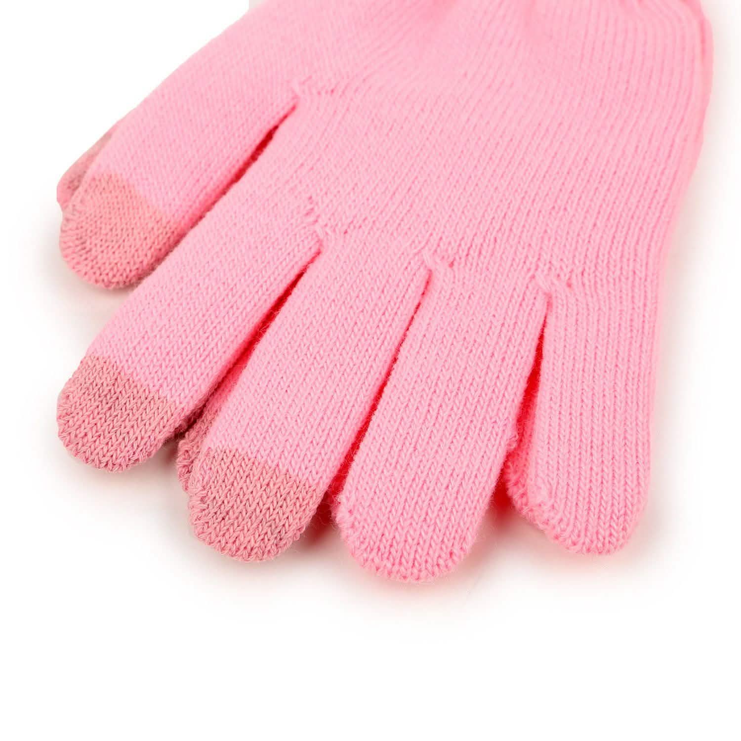 Unisex Winter Knit Gloves Touchscreen Gloves, Scarves & Earmuffs - Tophatter Daily Deals