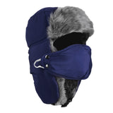 Unisex Winter Trooper Trapper Hat Blue Hats - Tophatter Daily Deals