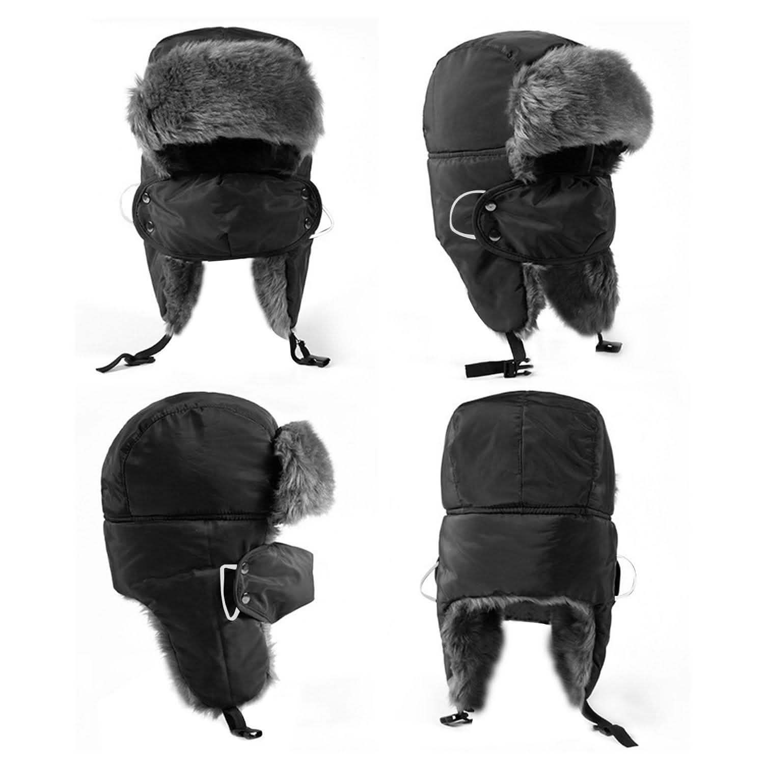 Unisex Winter Trooper Trapper Hat Hats - Tophatter Daily Deals