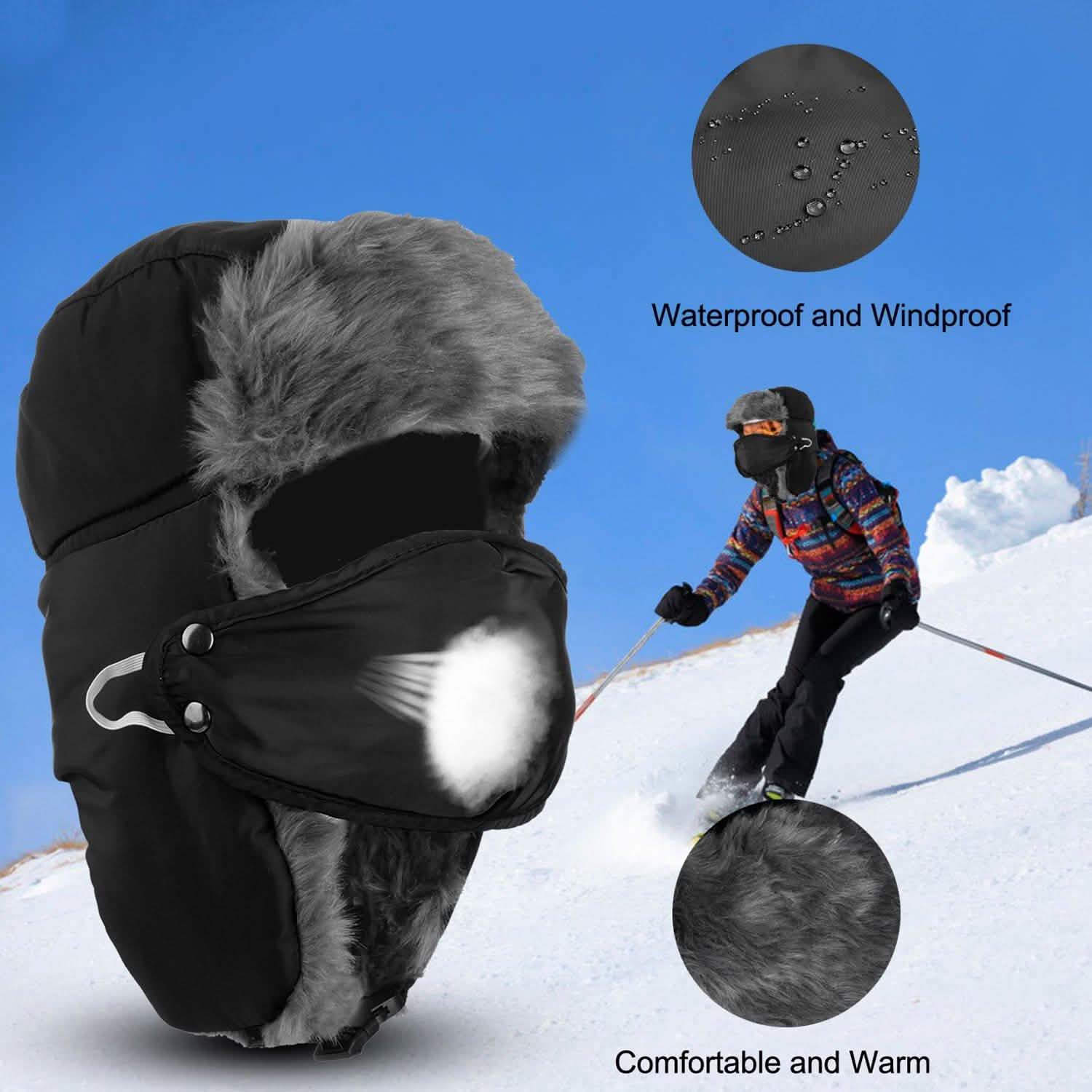 Unisex Winter Trooper Trapper Hat Hats - Tophatter Daily Deals