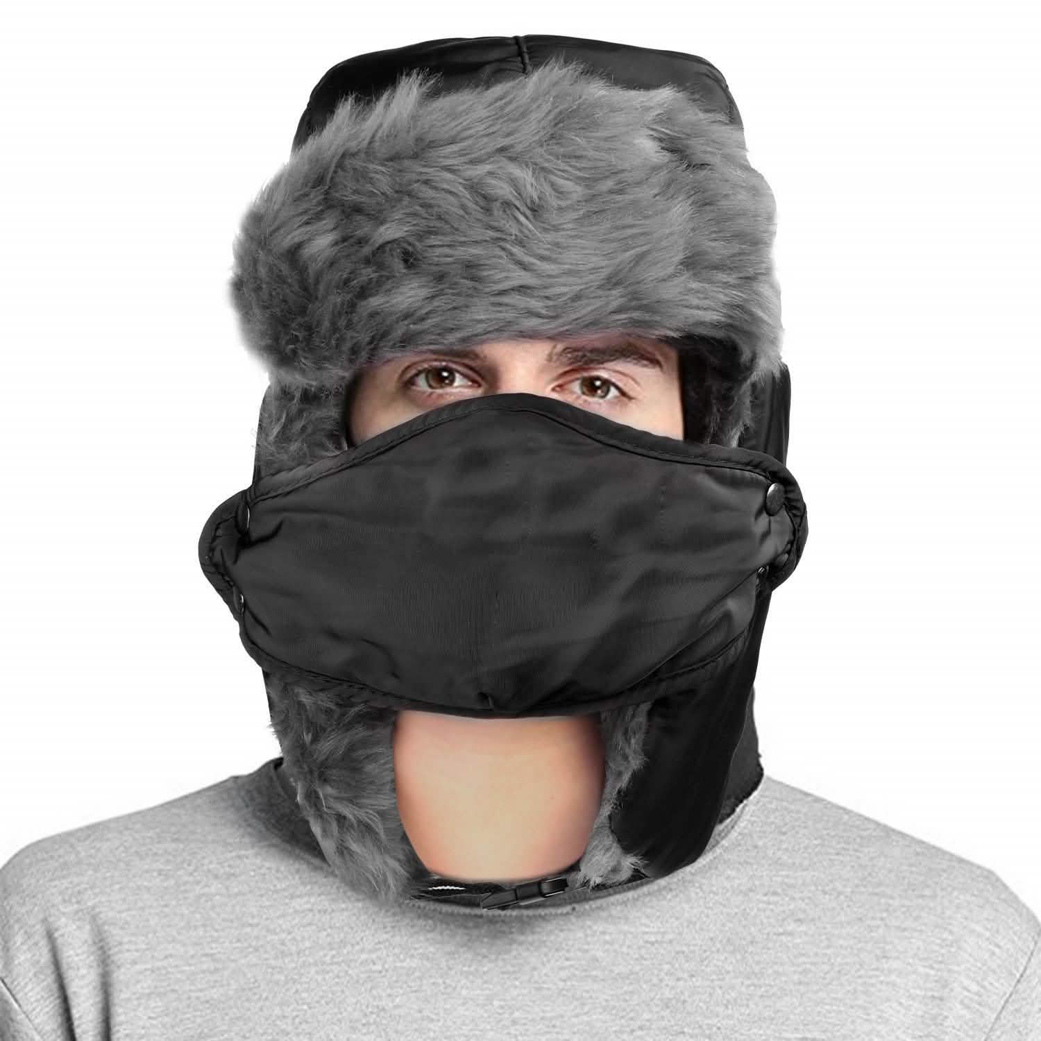 Unisex Winter Trooper Trapper Hat Hats - Tophatter Daily Deals