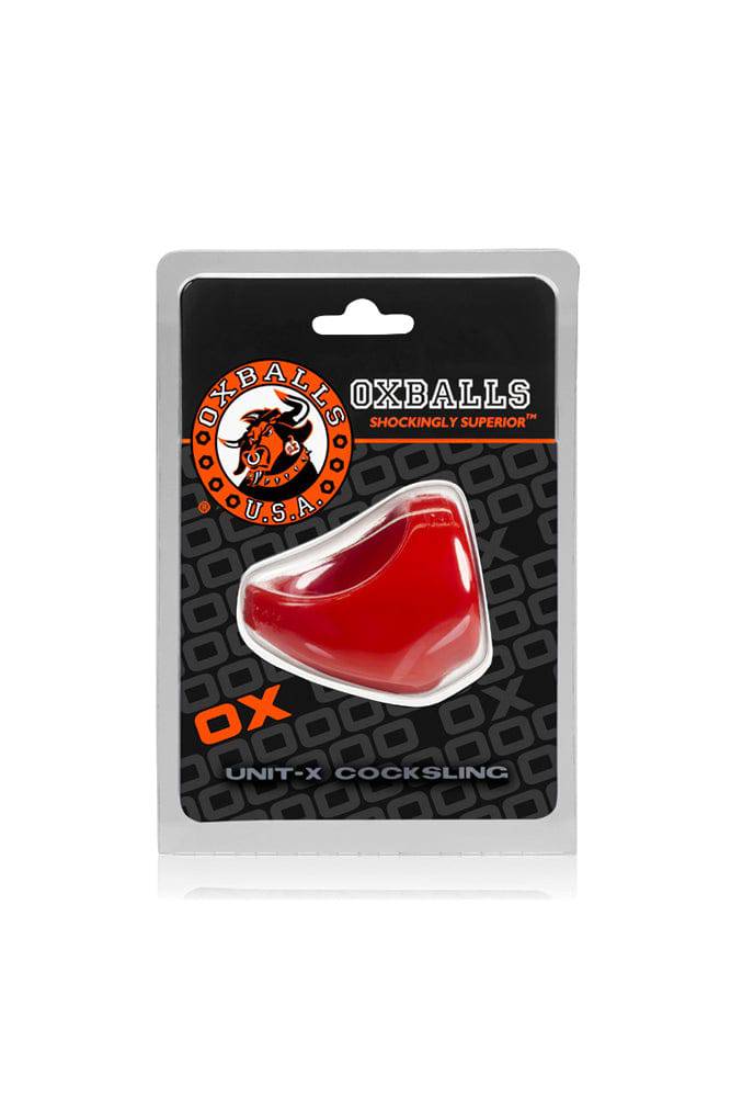 Oxballs - Unit-X Cock Sling - Assorted Colors Red Sex Toy - Tophatter Daily Deals