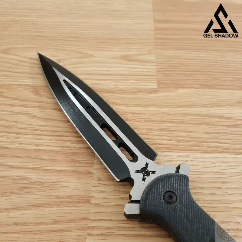 United Cutlery 11 5/8 M48 Talon Dagger Black Fixed Blade Knife + Sheath 3336-GS81 Pocket Knives - Tophatter Daily Deals
