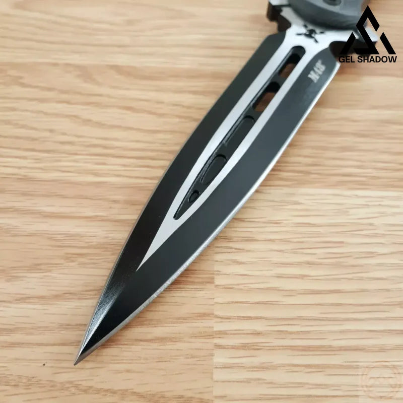 United Cutlery 11 5/8 M48 Talon Dagger Black Fixed Blade Knife + Sheath 3336-GS81 Pocket Knives - Tophatter Daily Deals