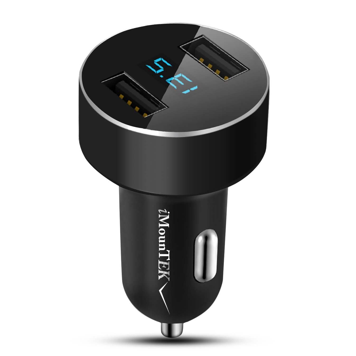 Universal 15W/3.1A Dual USB Car Charger Automotive - Tophatter Daily Deals
