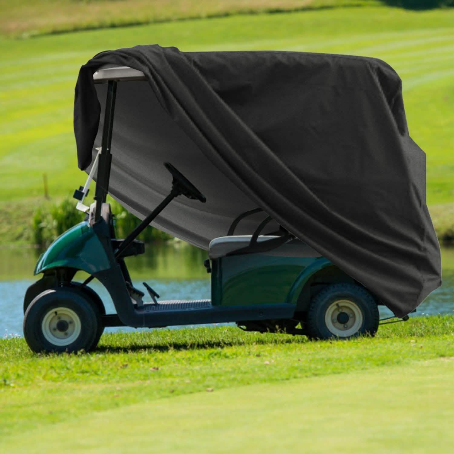 Universal 4 Passenger Golf Cart Cover 210D Automotive - Tophatter Daily Deals