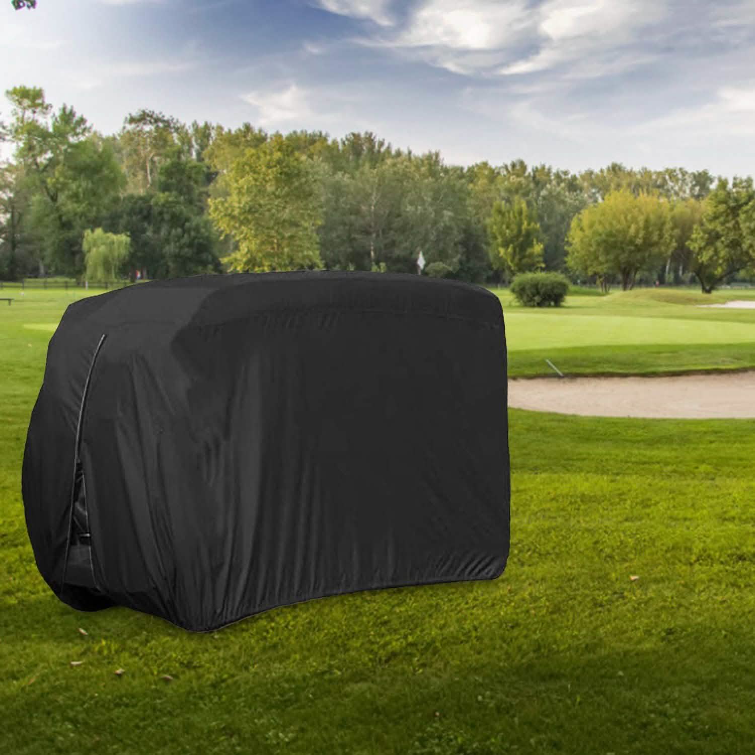 Universal 4 Passenger Golf Cart Cover 210D Automotive - Tophatter Daily Deals