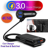 Universal 4 Ports USB Car Charger Automotive - Tophatter Daily Deals