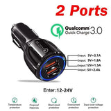 Universal 4 Ports USB Car Charger Automotive - Tophatter Daily Deals