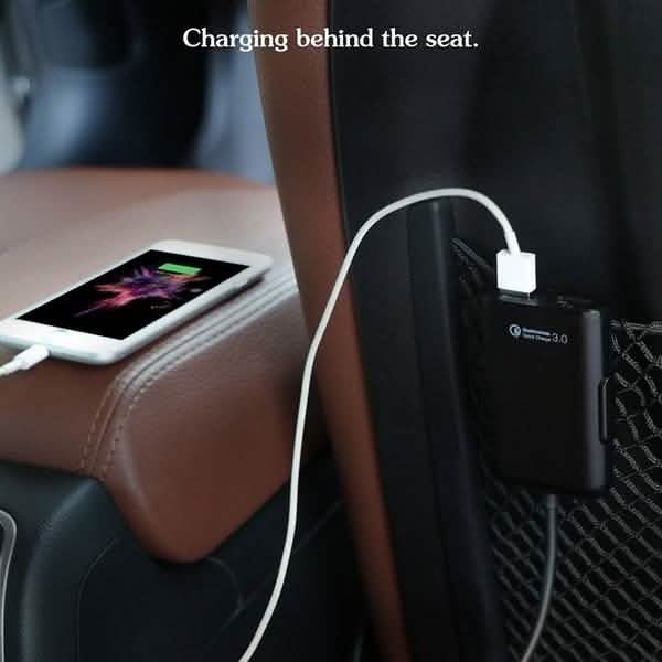 Universal 4 Ports USB Car Charger Automotive - Tophatter Daily Deals