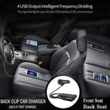 Universal 4 Ports USB Car Charger Automotive - Tophatter Daily Deals