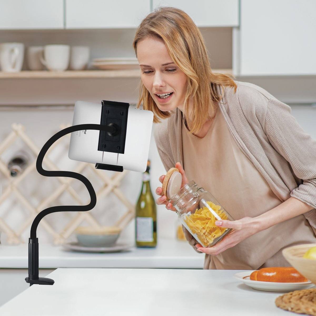 Universal Adjustable 2-in-1 Smartphone Tablet Stand Phone Holder - Tophatter Daily Deals