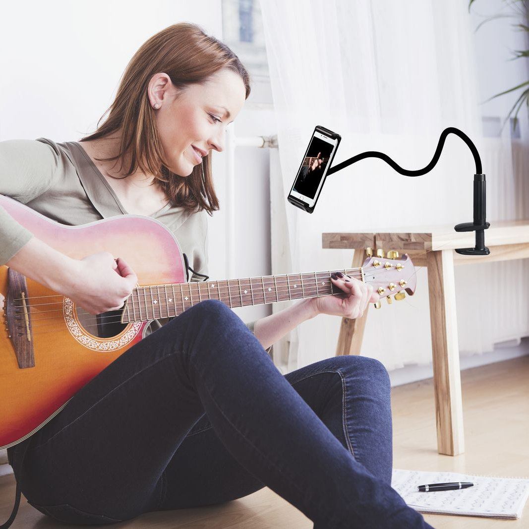 Universal Adjustable 2-in-1 Smartphone Tablet Stand Phone Holder - Tophatter Daily Deals