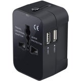 Universal All in One Worldwide Travel Adapter USB Power Adapter - Tophatter Daily Deals