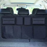 Universal Auto Car Organizer Trunk Back Seat Storage Bag Black Automotive - Tophatter Daily Deals